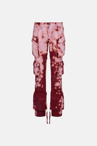 Essie long pants - Pink/bordeaux