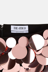 Mini jupe Rue en jersey - Rose