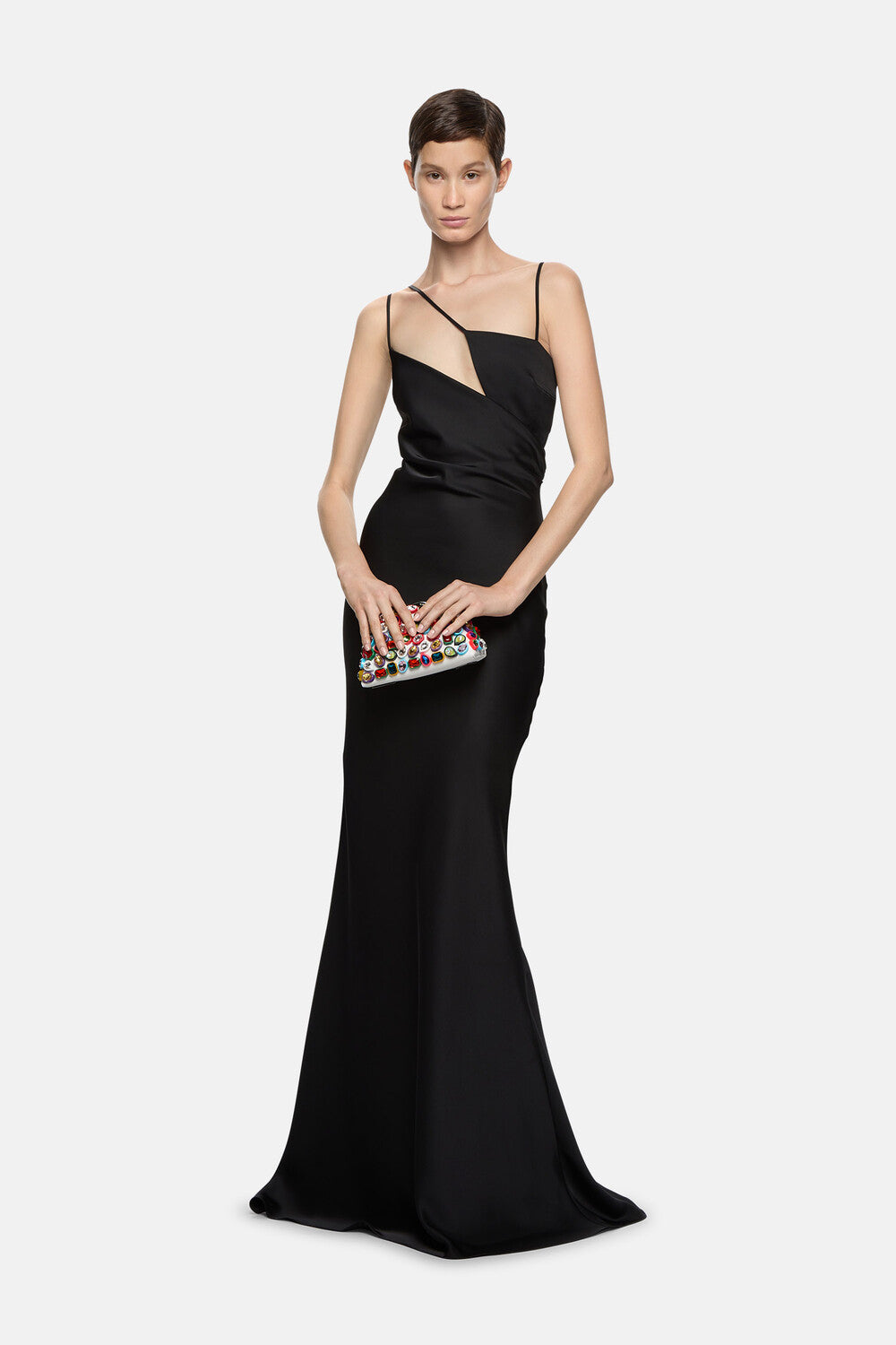 Melva long dress - Black