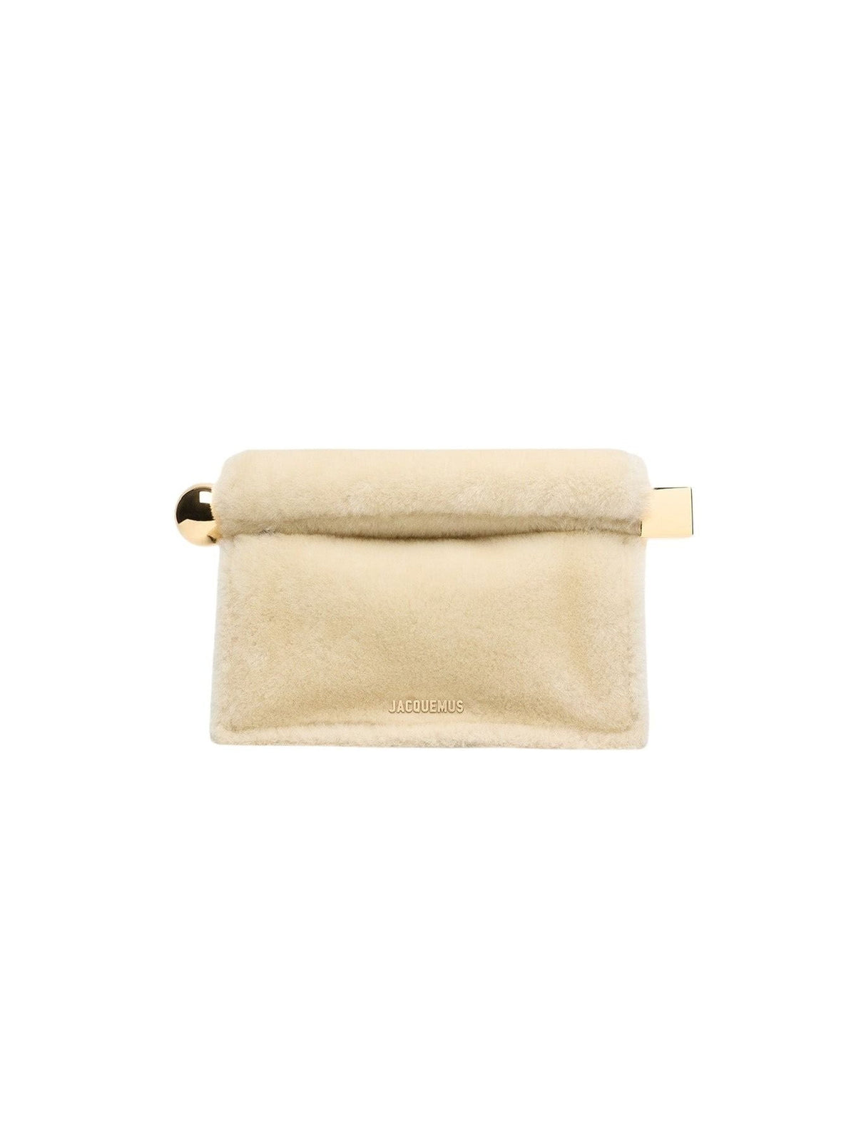 Pochette en cuir - Off White