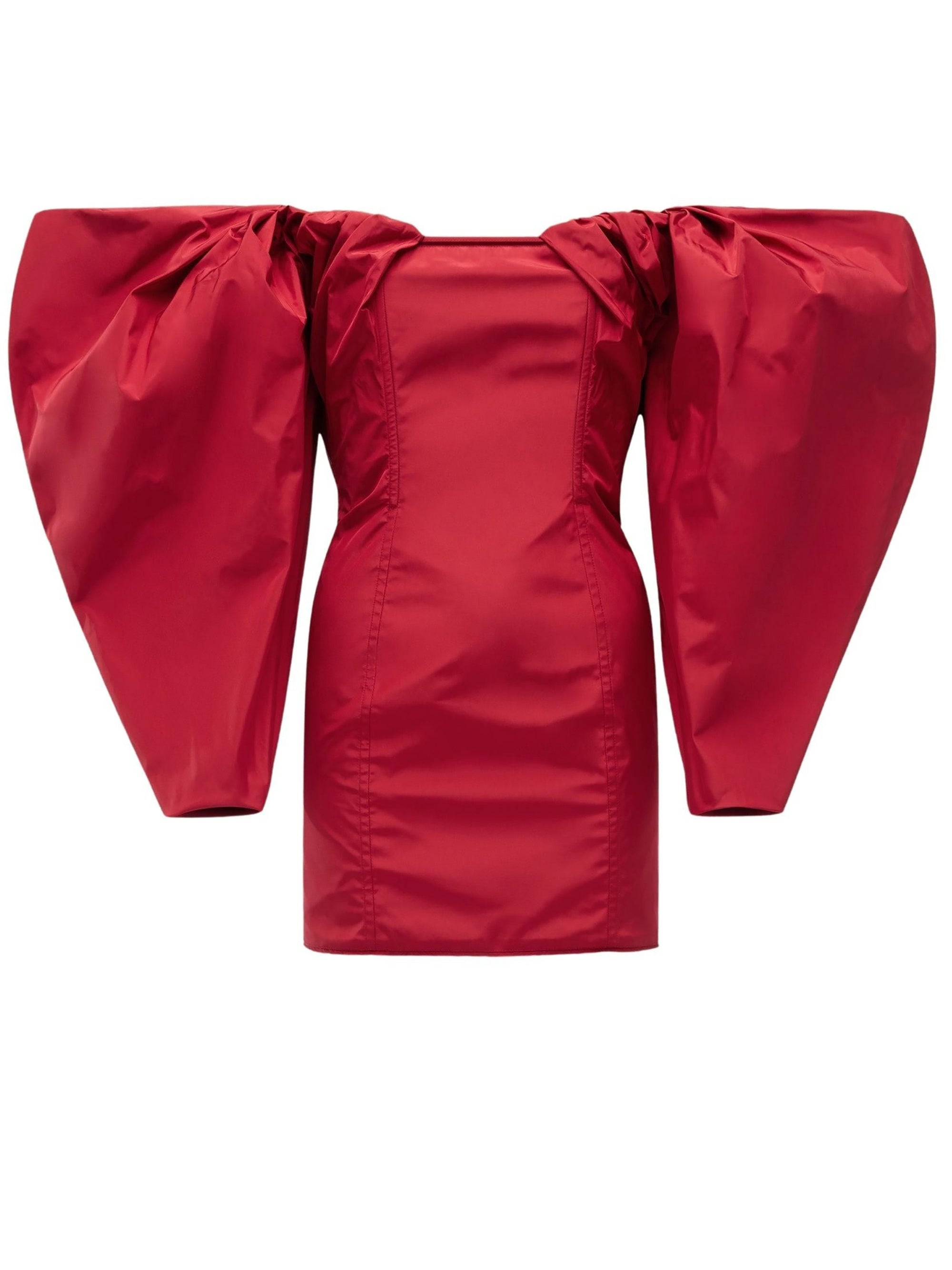 Robe Taffetas - Red