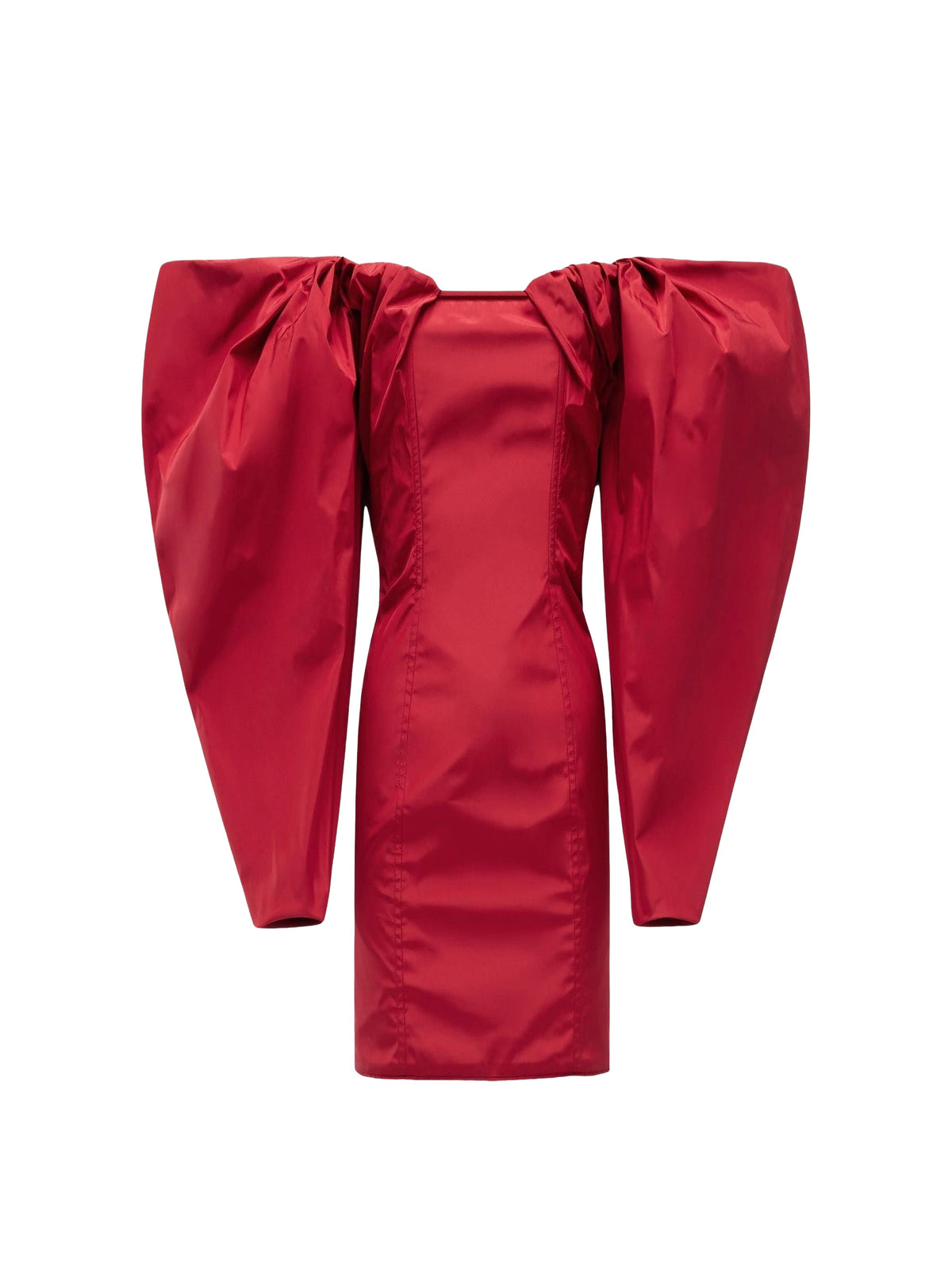 320€ / 0 sold //20 QTY / ST0%   Robe courte Taffetas - Red