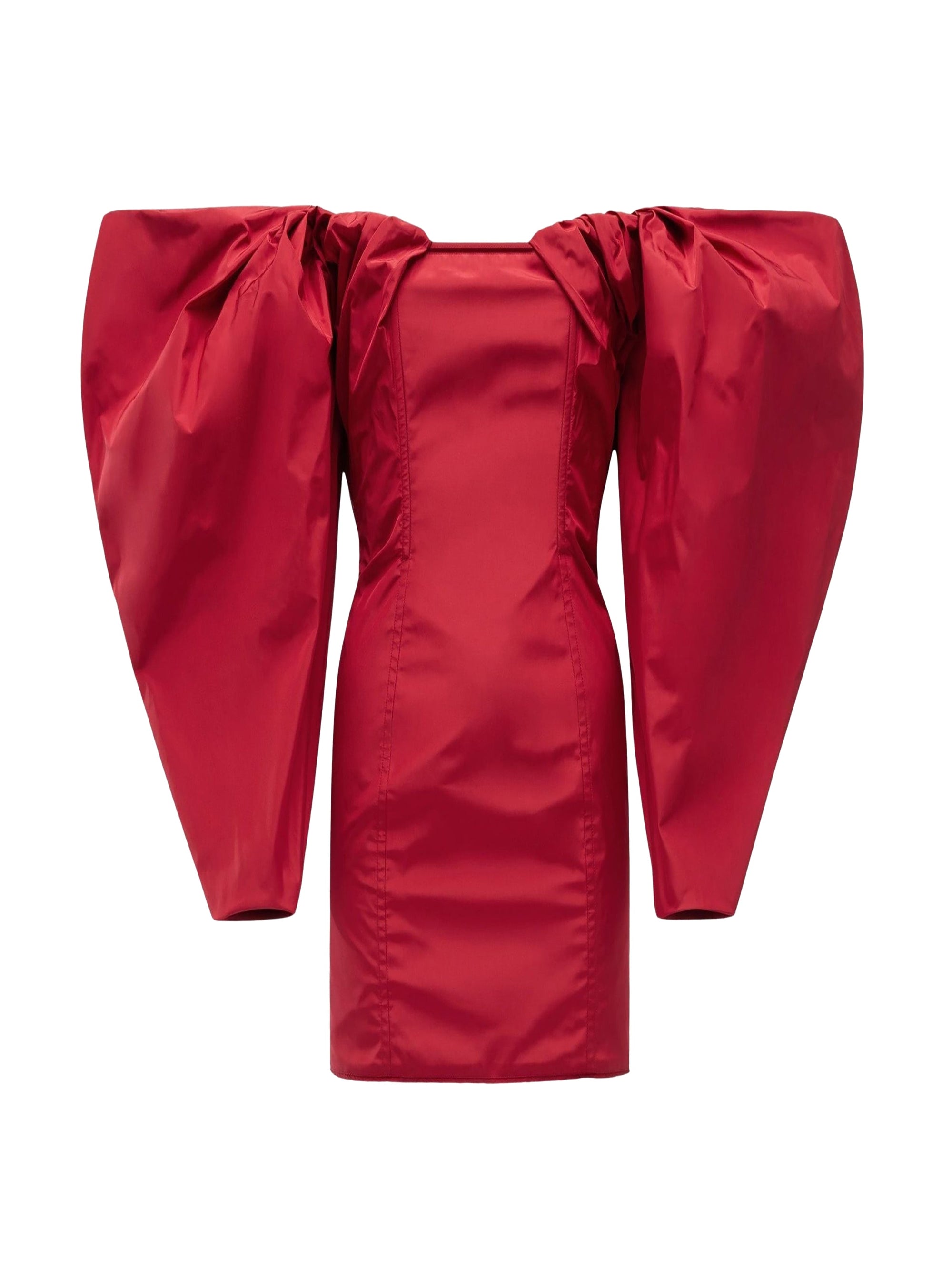 RED LA ROBE TAFFETAS