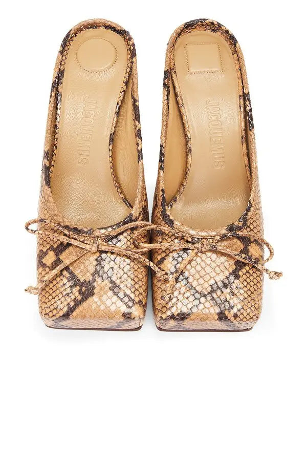 LES MULES PLATES BALLET