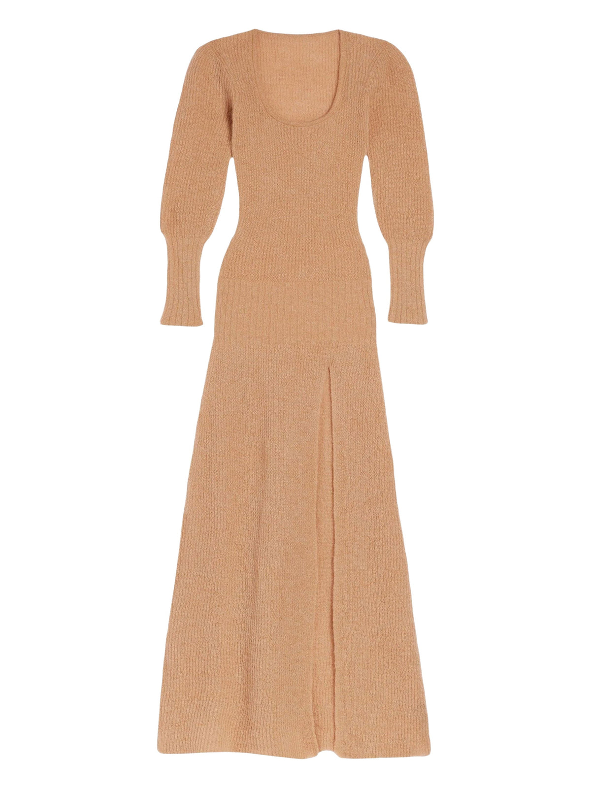 Robe Dao en laine - Dark Beige