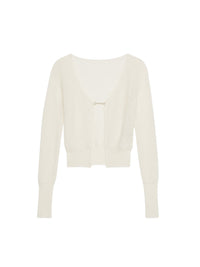 Cardigan Jacquemus en laine - Off White