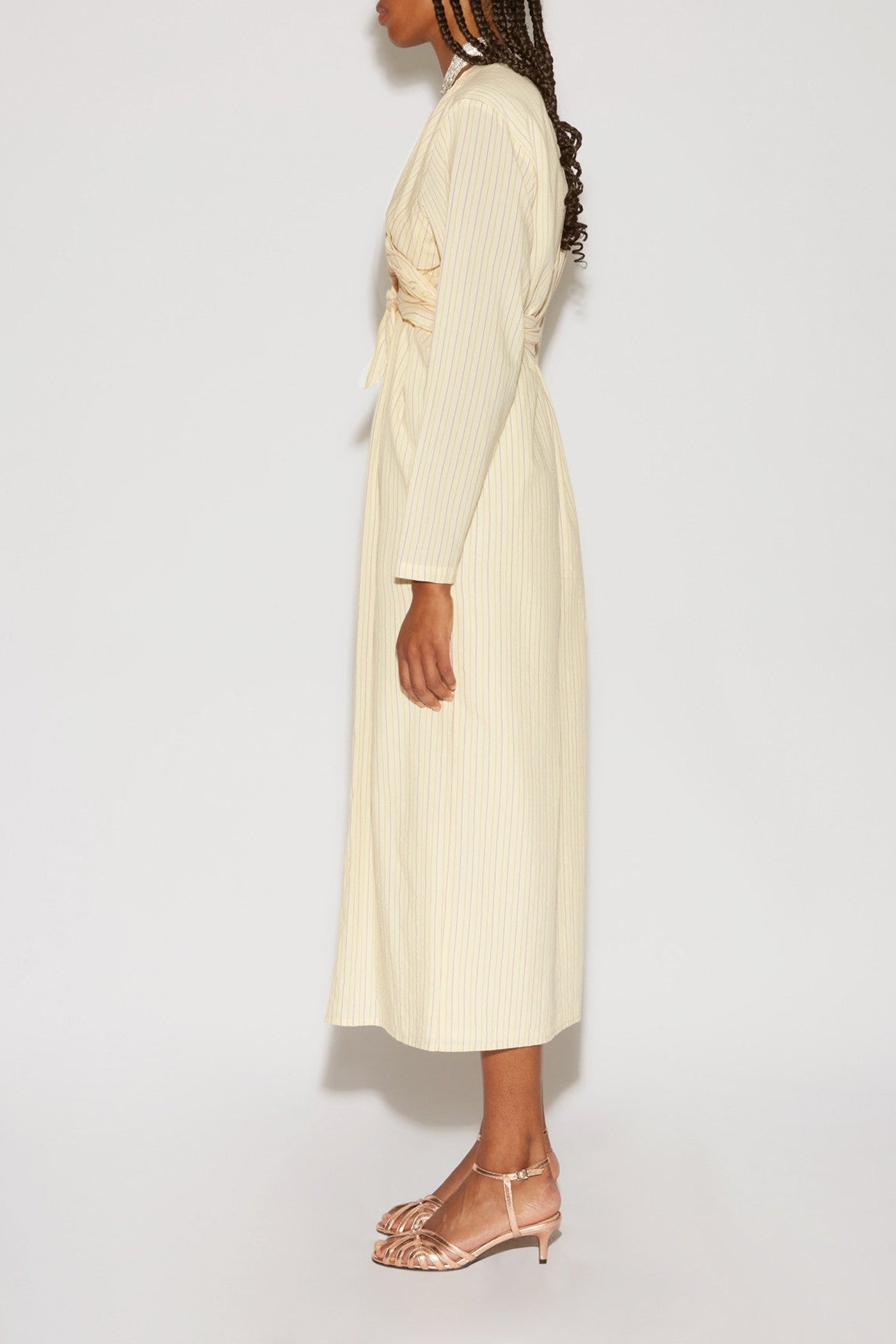 Robe longue Alix Lido - Miel