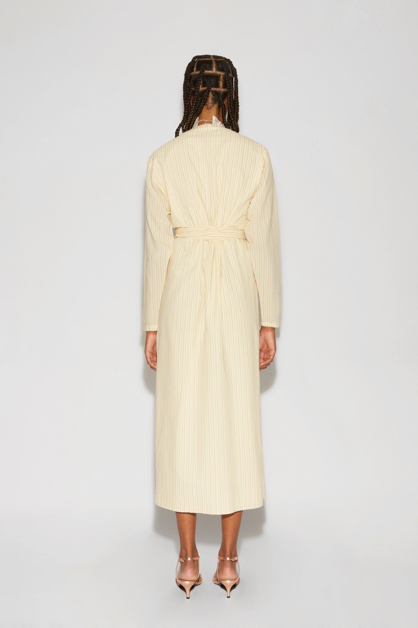 Robe longue Alix Lido - Miel
