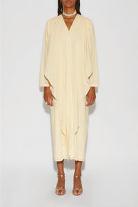 Robe longue Alix Lido - Miel