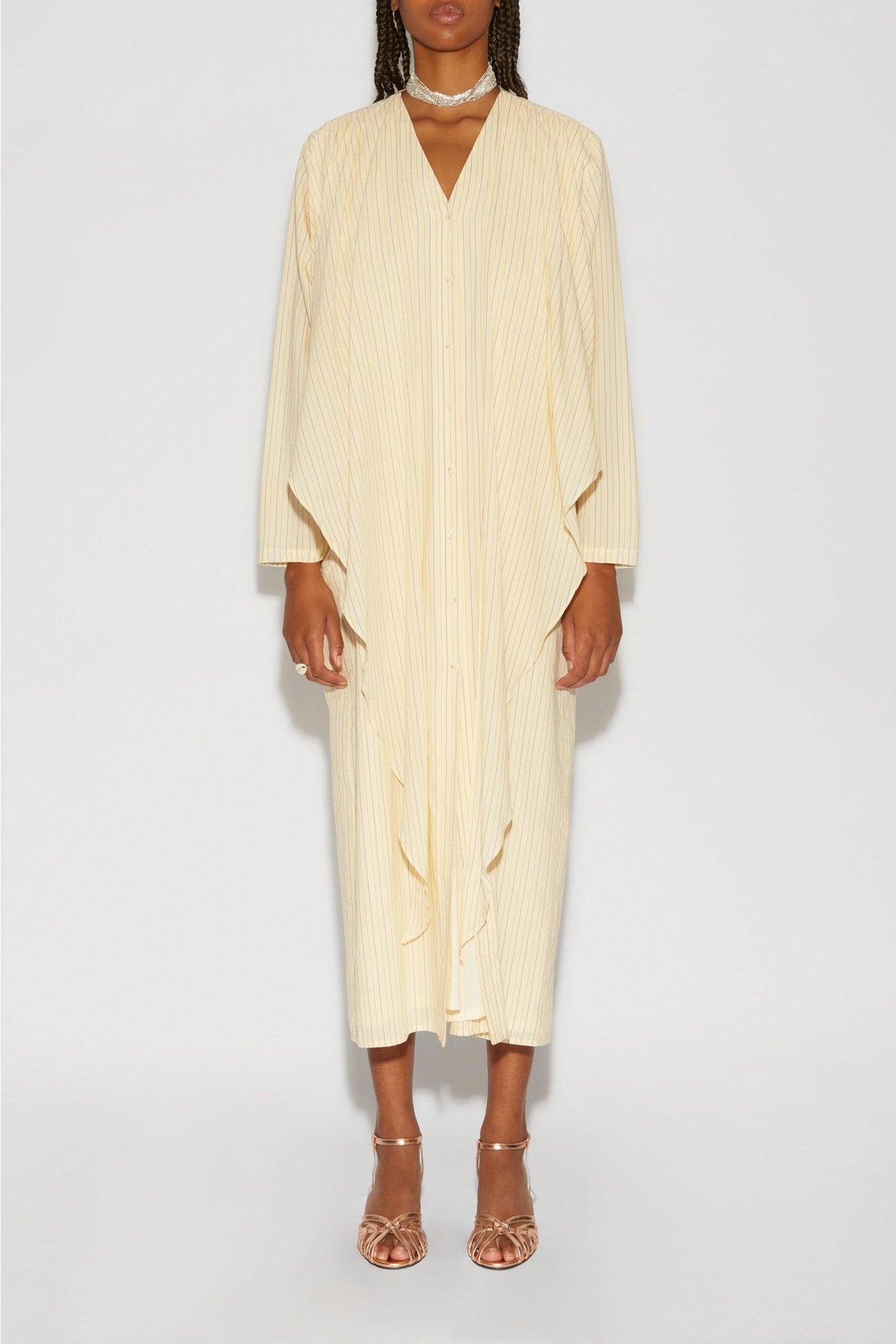 Robe longue Alix Lido - Miel