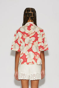 Chemise Tony Honolulu - Rouge