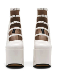 1 / DJV /170€ /5qty-5 /ST 100% /1 TROCA 195€   Bottines à talons Kiki 160 en cuir - White