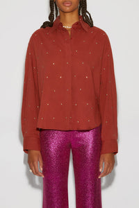 Emiliano Bijou shirt - Earth