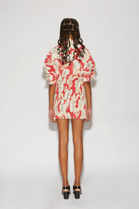 Robe courte Dario Honolulu - Rouge