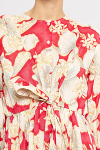 Robe longue Alabama Honolulu - Rouge