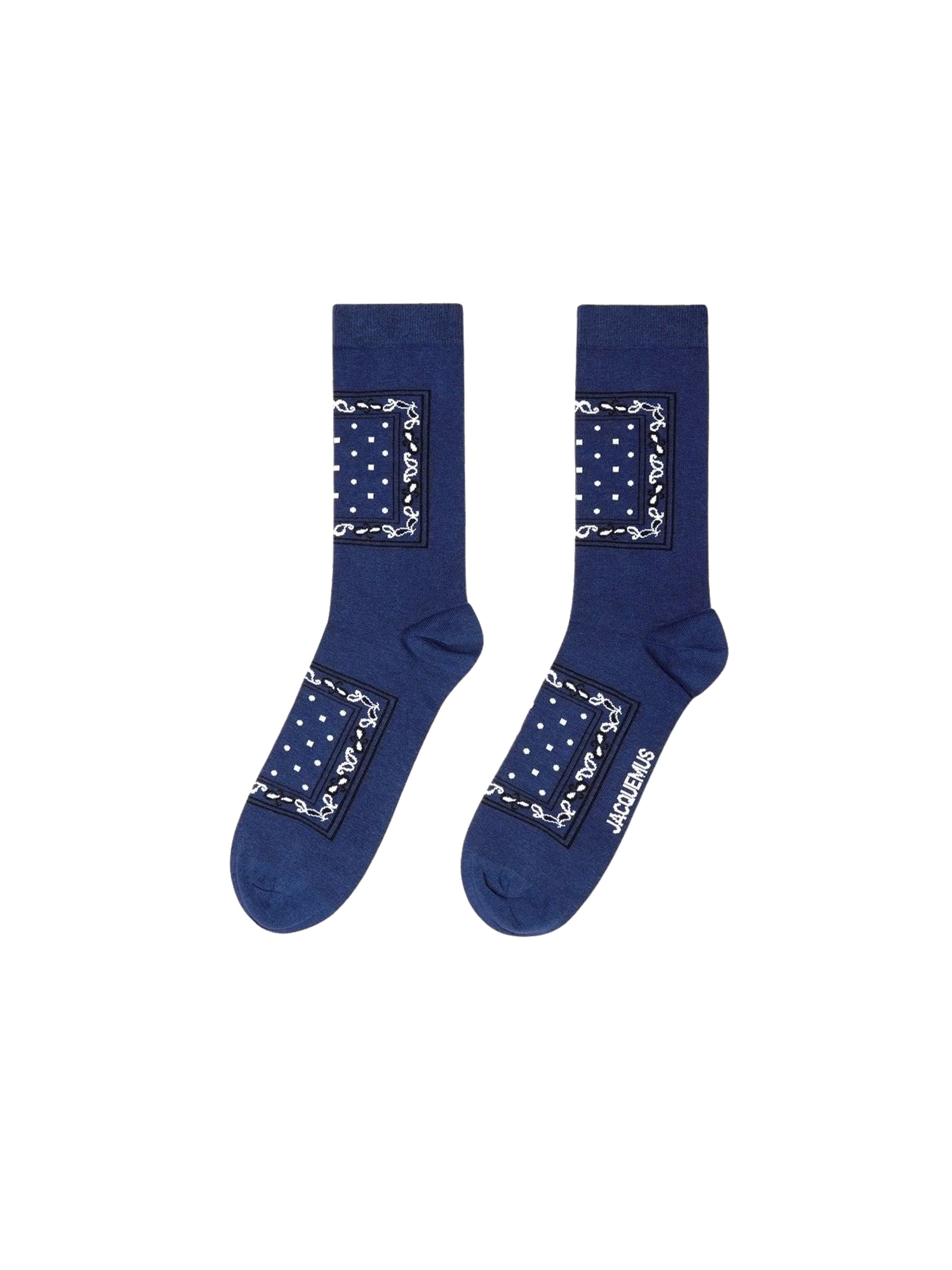 Chaussettes Bandana - Print Navy Paisley