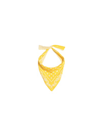 Foulard Amaro en maille - Print Yellow Faded Paisle