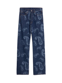 Pantalon De-Nimes Suno en denim - Blue Paisley