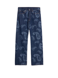 Pantalon De-Nimes Suno en denim - Print Blue Paisley