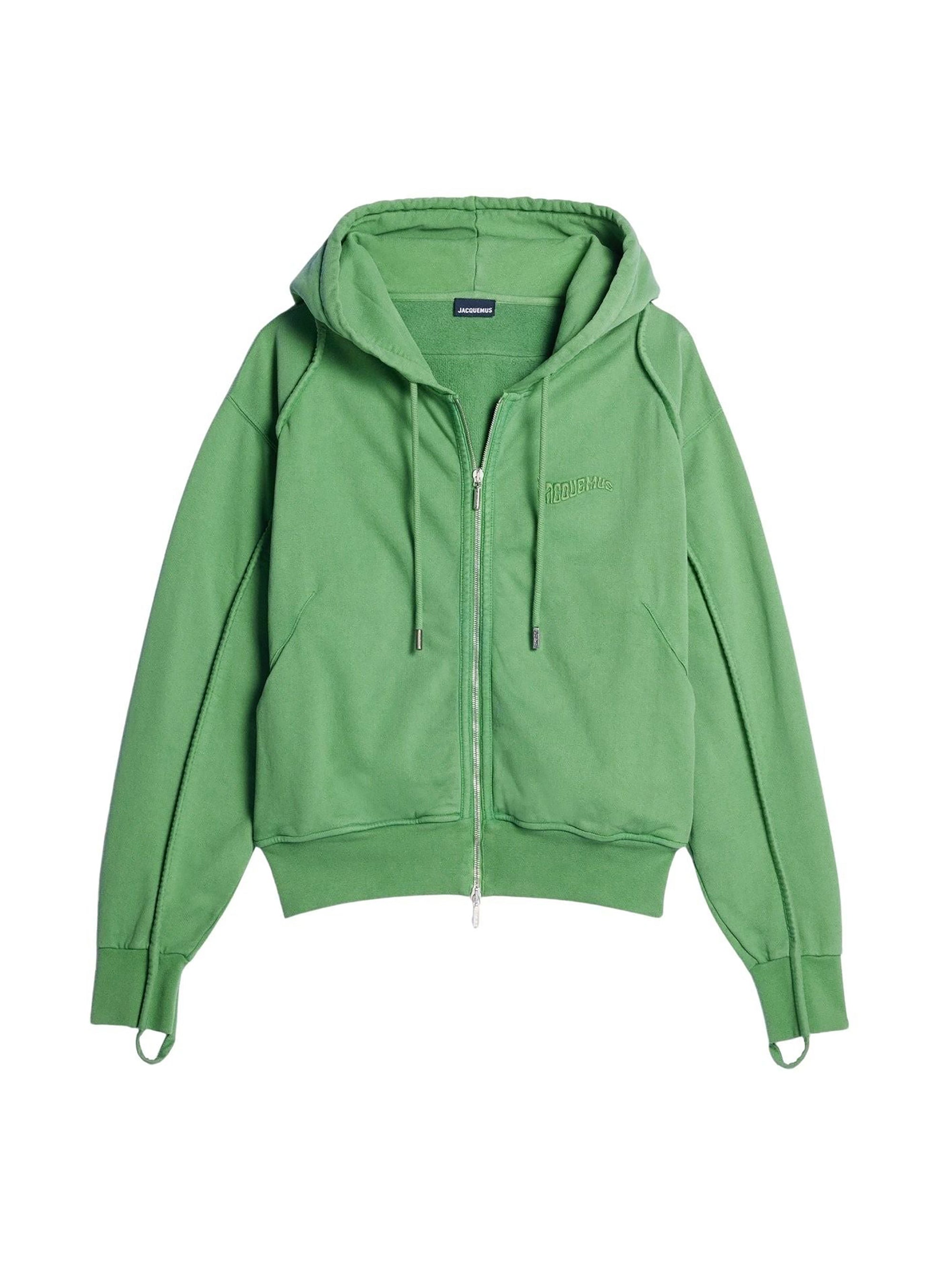 Sweatshirt Camargue zippé - Green