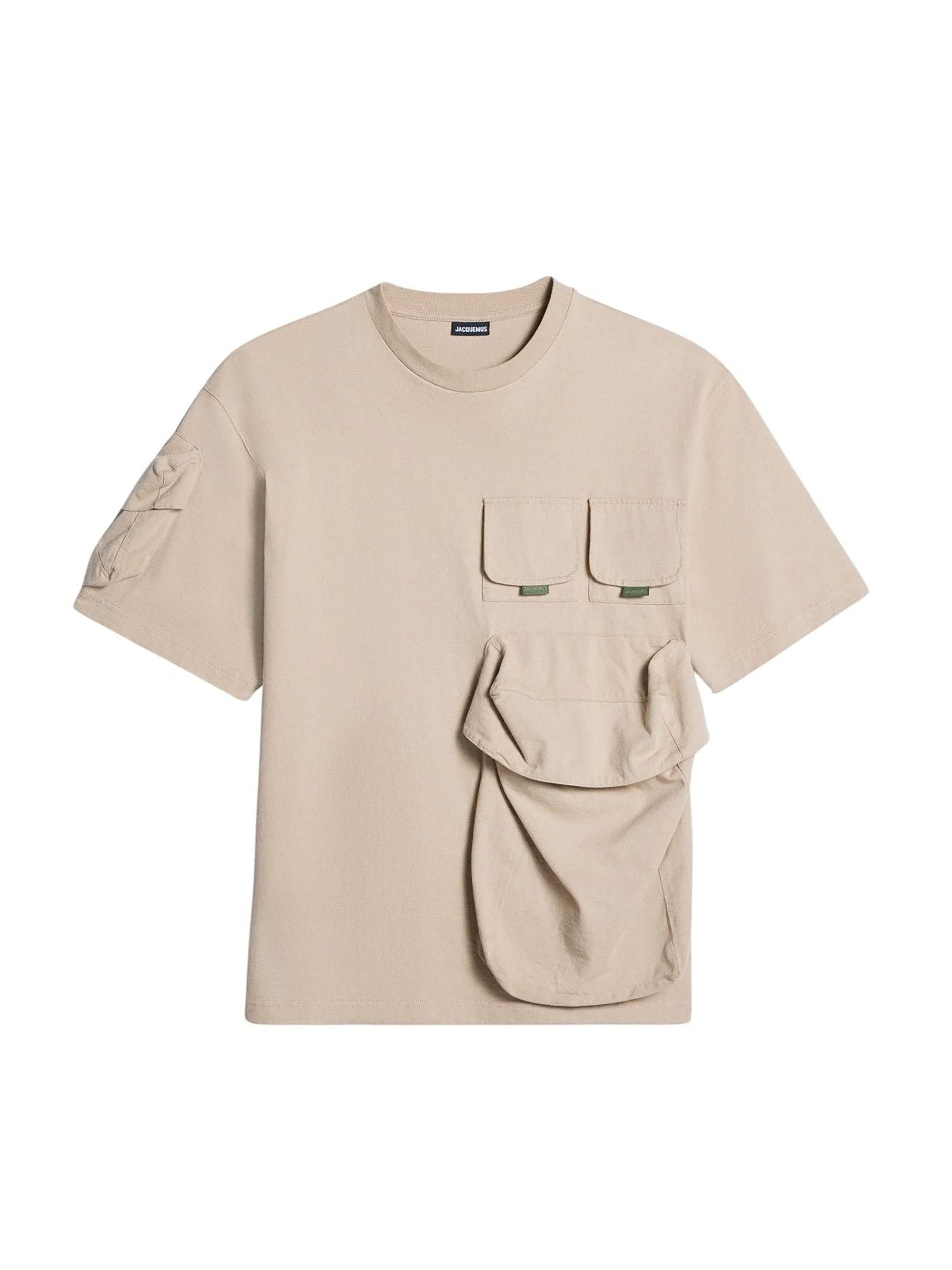 T-shirt Bolso à poches multiples - Khaki