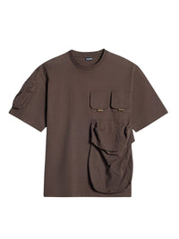 T-shirt Bolso à poches multiples - Dark Brown