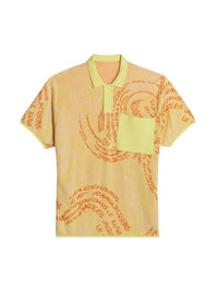 Polo Tordu à logo torsadé - Multi Beige