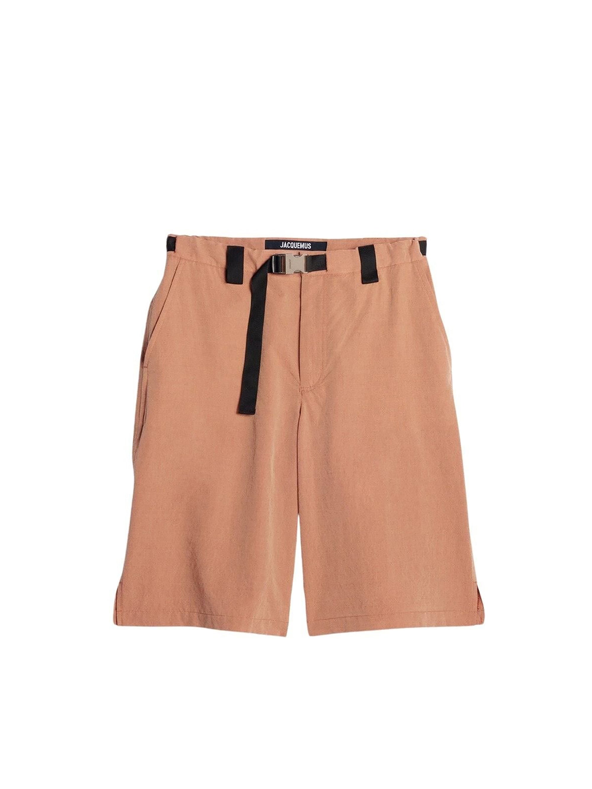 Short Meio en laine - Terracotta