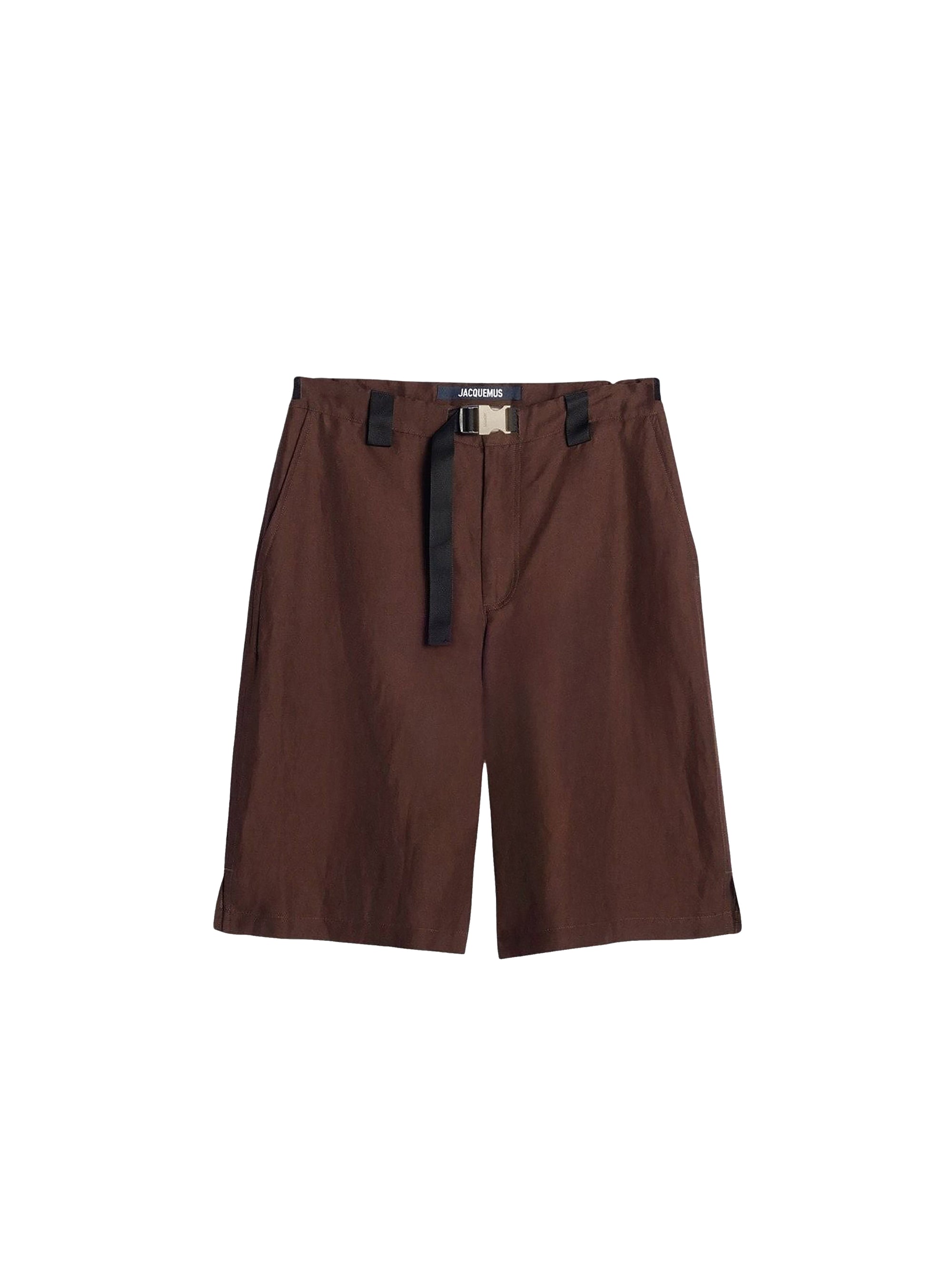 Short Meio ample à cordon - Dark Brown