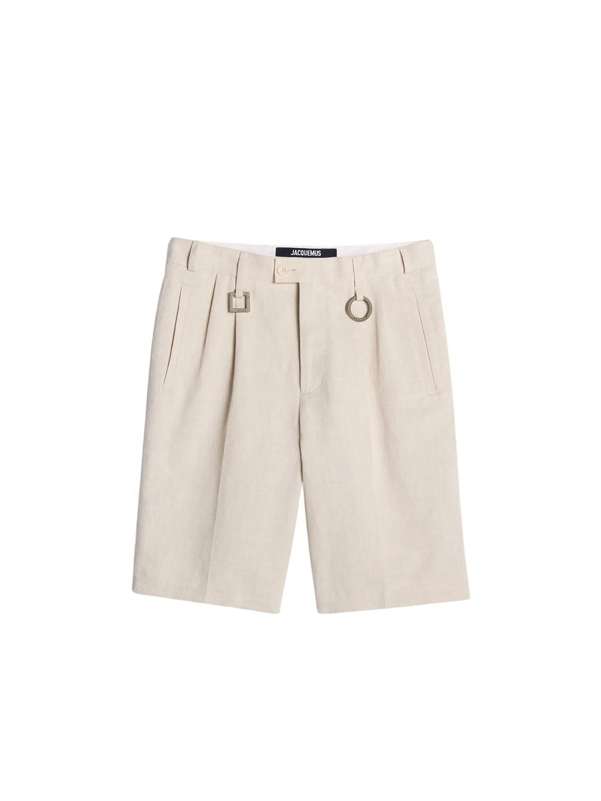 Short Rond Carré - Light Beige