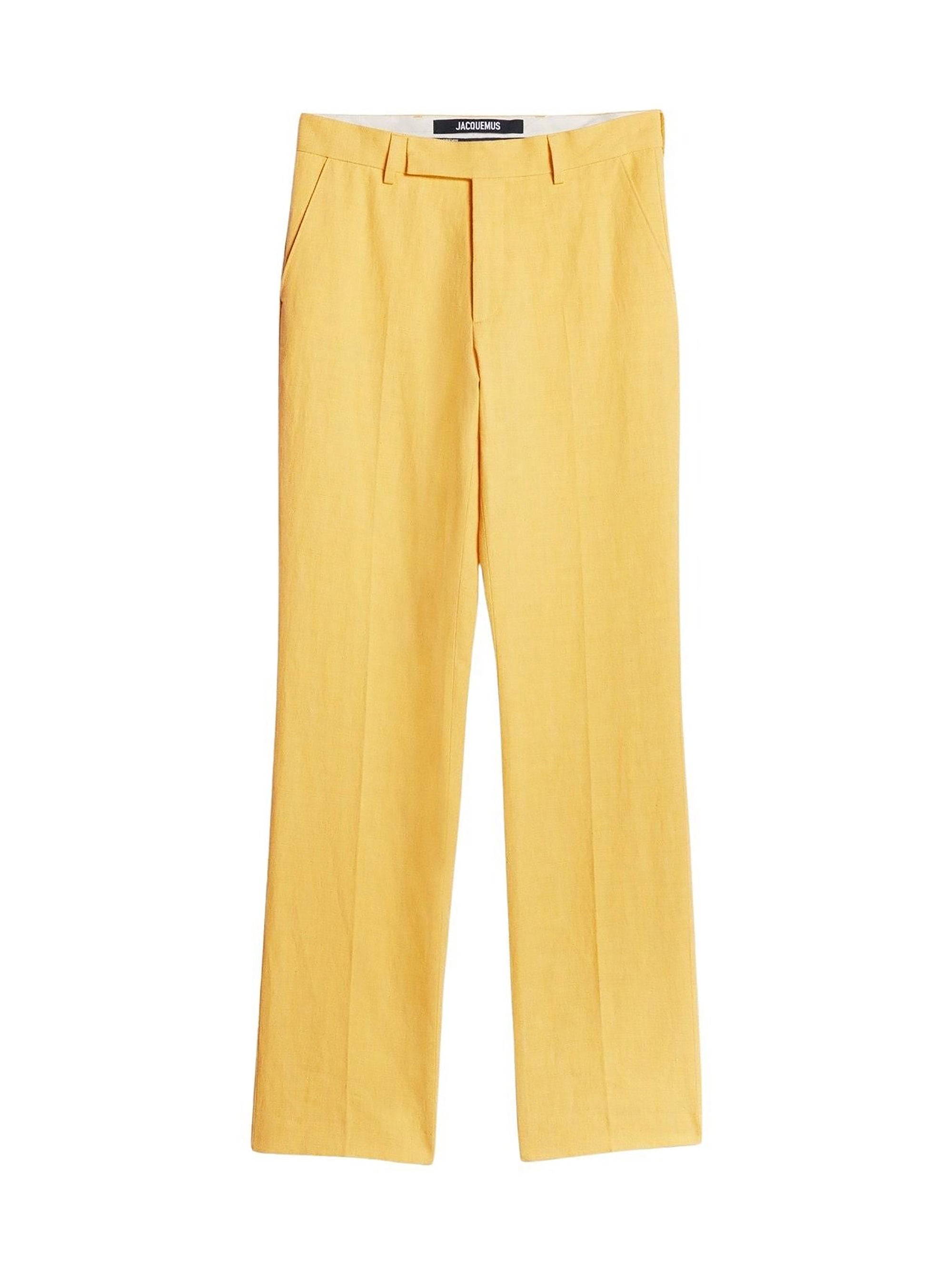 Pantalon Feijoa en lin - Yellow