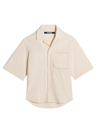 Chemise Cordao bowling à logo raphia - Off White