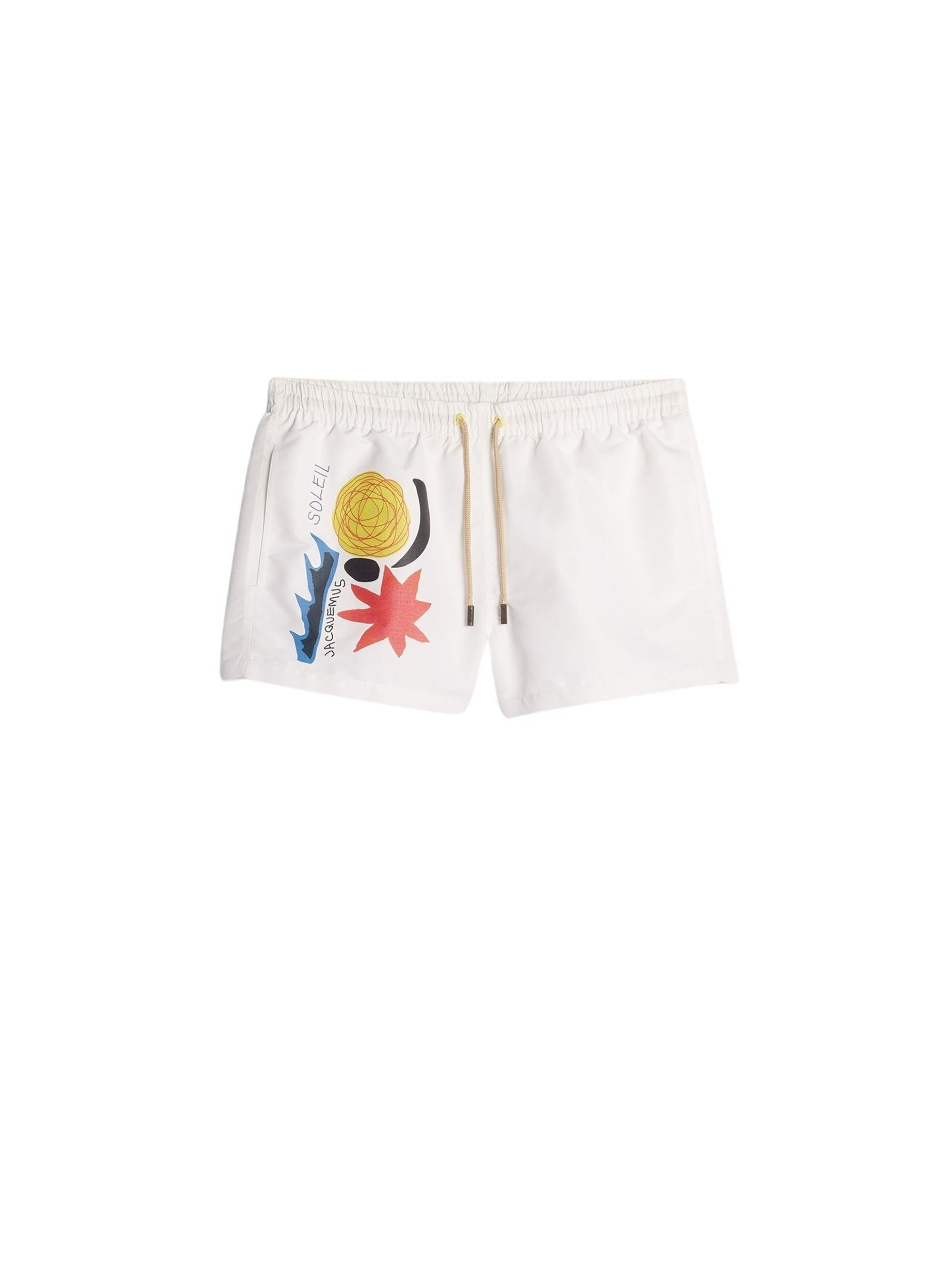 Maillot Pingo de bain à J brodé - Print White Arty Sun