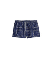 Maillot Pingo de bain à J brodé - Print Navy Paisley