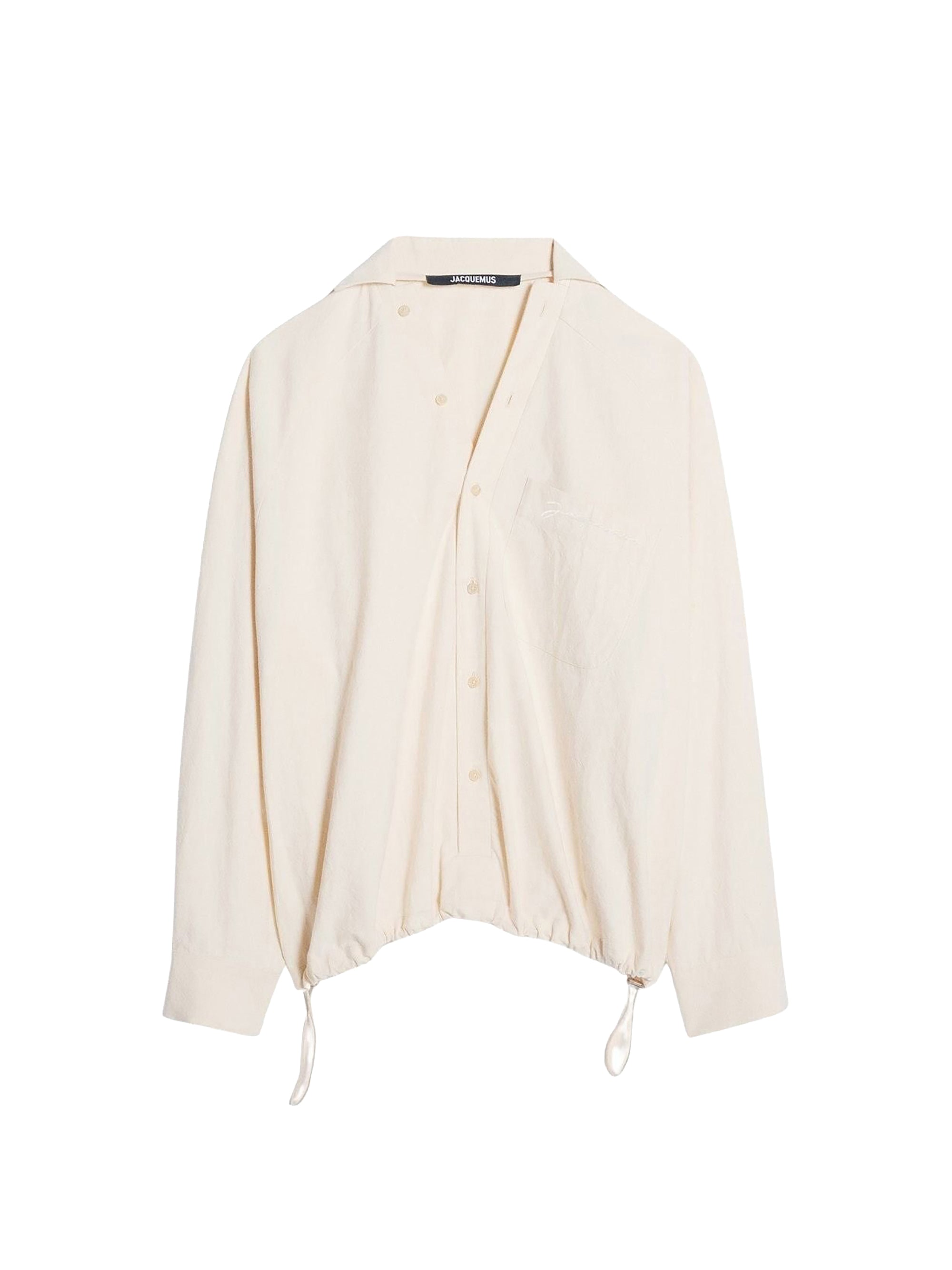 Chemise Pingo à col basculé - Off White