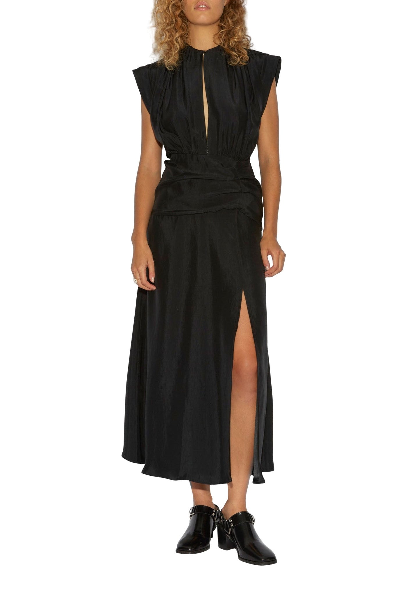 Robe longue River Moss - Charcoal