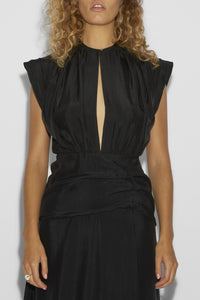Robe longue River Moss - Charcoal