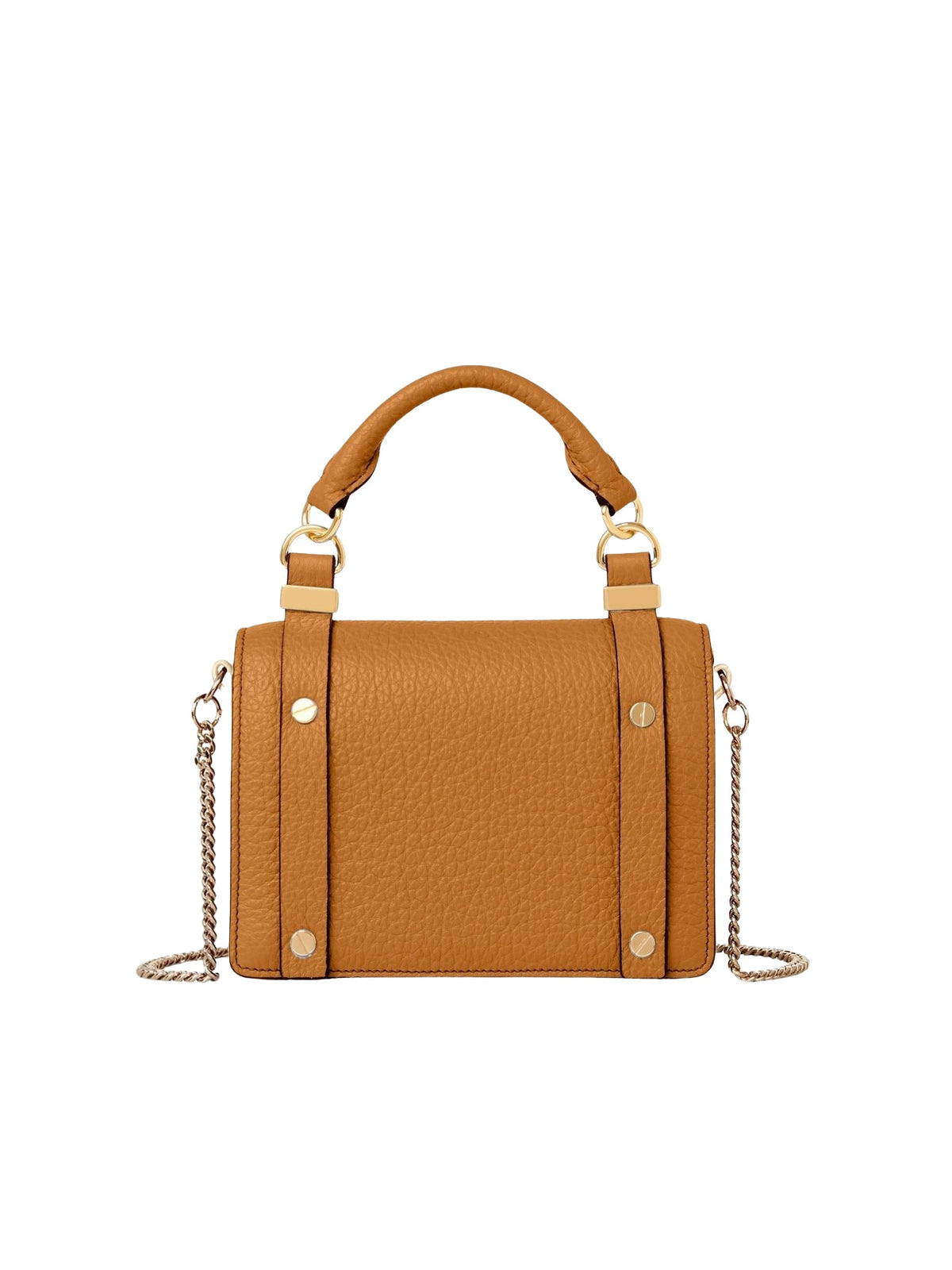 Milky Brown SMALL FLAP BAG - Milky Brown
