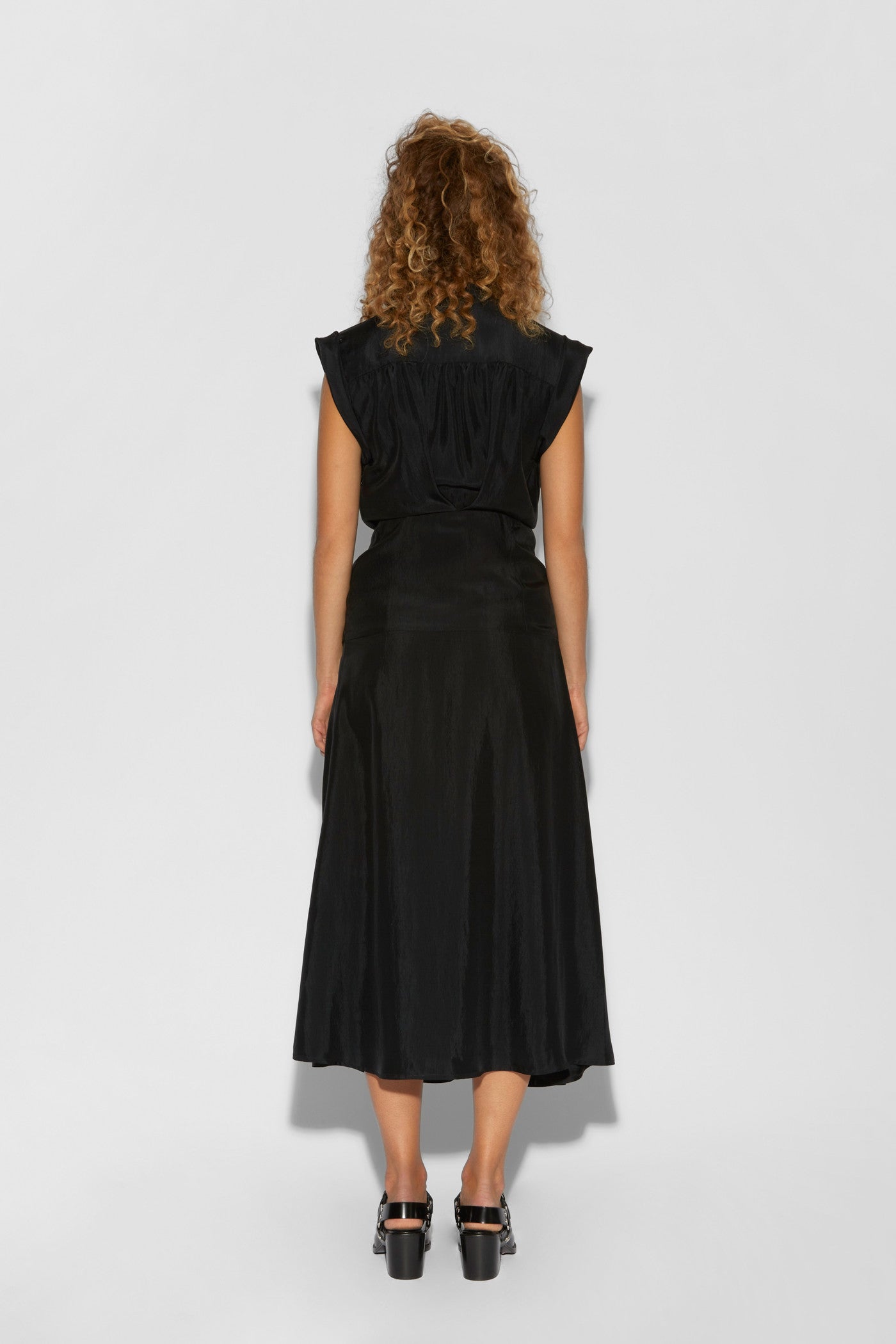 Robe longue River Moss - Charcoal