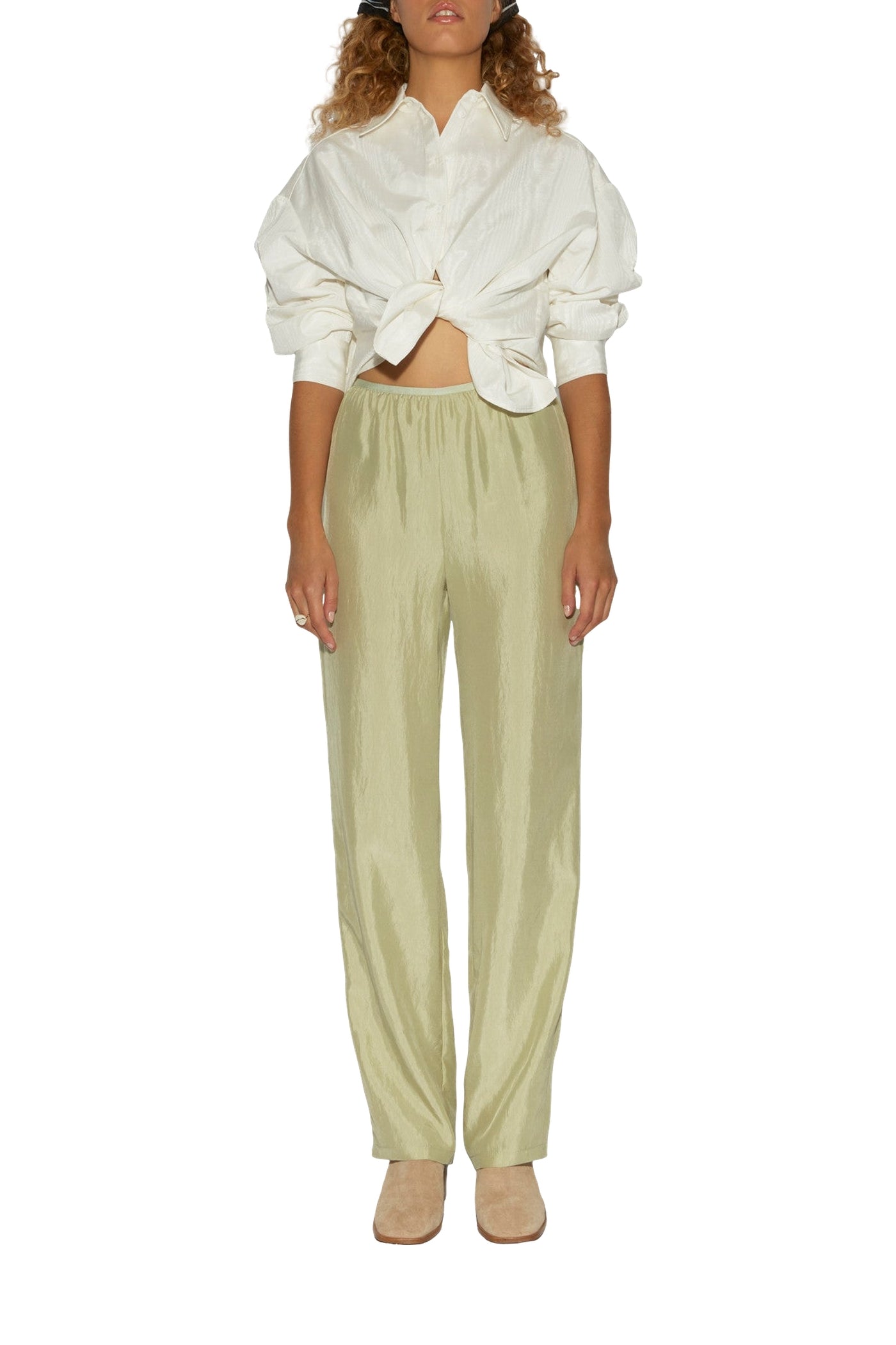 Pantalon King Moss - Tilleul