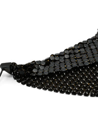 Boucles d’oreilles en cotte de maille - Black & Gold