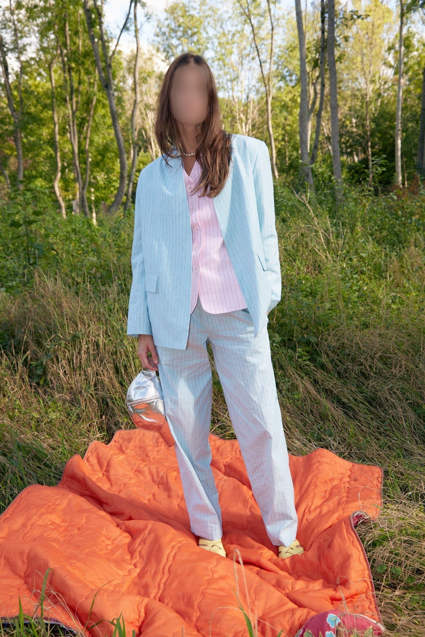 Veste Aldo Dylan en lin mélangé - Menthe