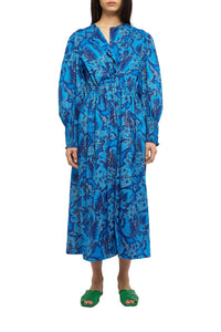 Robe longue Alabama Honolulu - Bleu