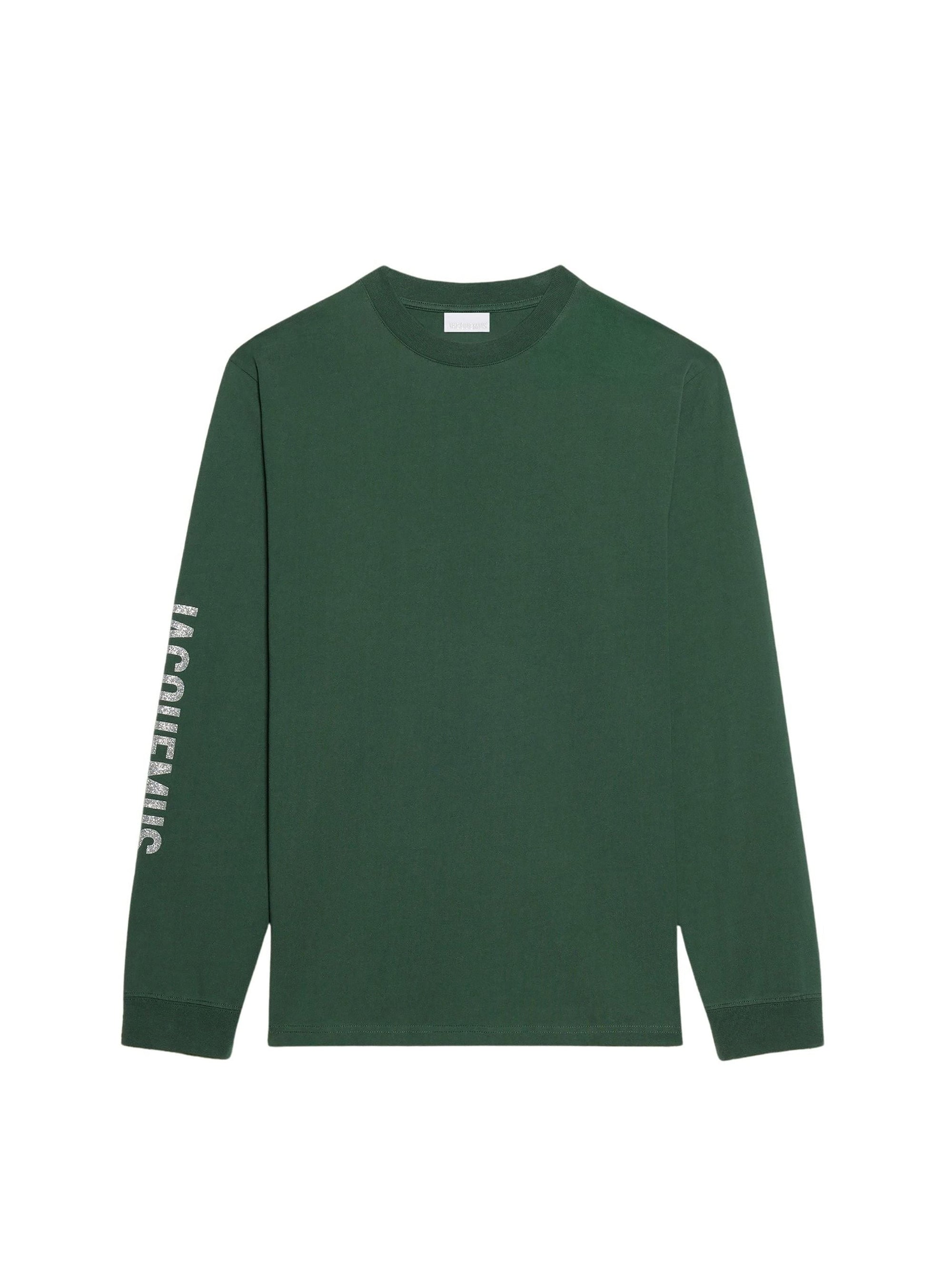 DARK GREEN LE TSHIRT BRILHO ML