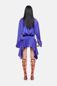 Mischa mini dress - Vivid violet