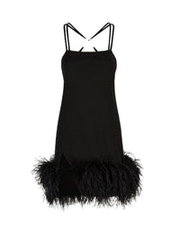 Mini robe Fujiko en jersey - Black