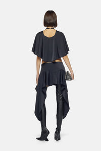 Mini robe Airi en lycra - Black