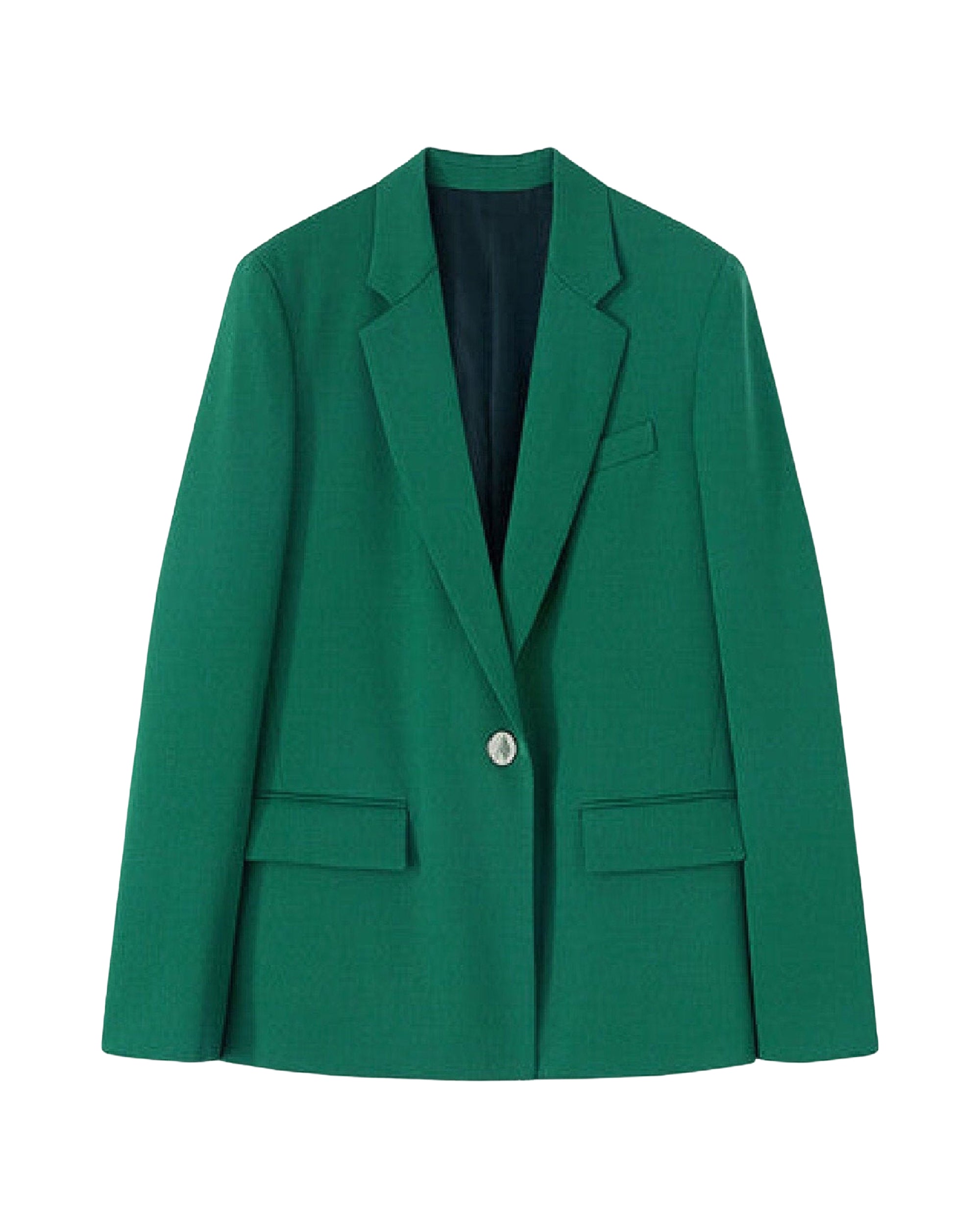 Blazer oversize Bianca en laine - Emerald