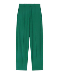 Pantalon long Jagger en laine - Emerald
