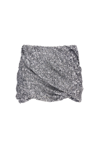 Mini skirt - SILVER